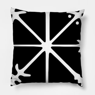 Viking Compass Funny Pillow