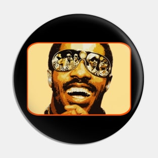 Stevie Wonder Pin