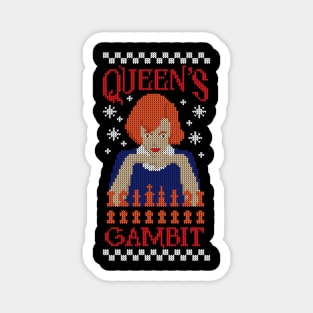 The Queen’s Gambit Christmas Magnet