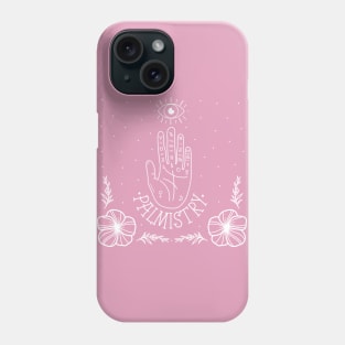 Pink palmistry Phone Case