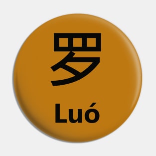 Chinese Surname Luó Pin