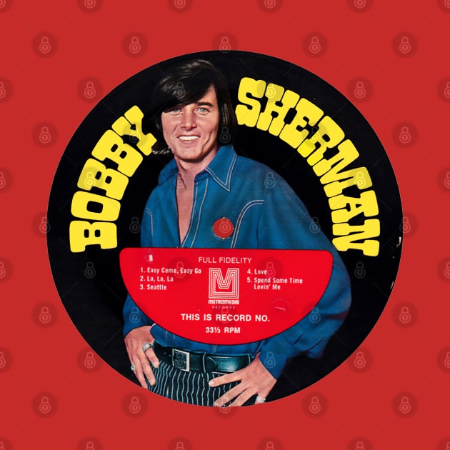 BOBBY SHERMAN Cereal Box record 1970 by Pop Fan Shop