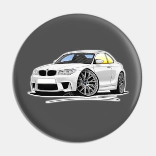 BMW 1M Coupe White Pin