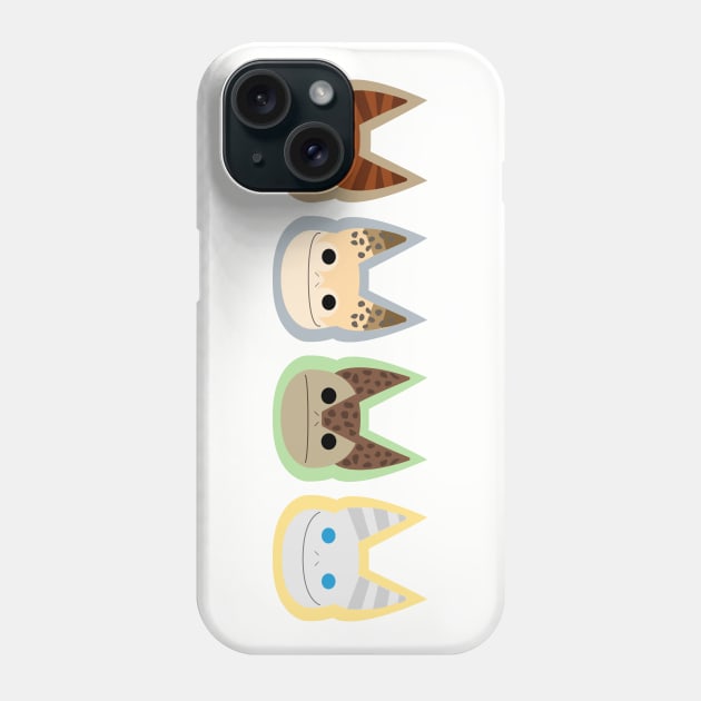 Space Kitties Phone Case by handphin