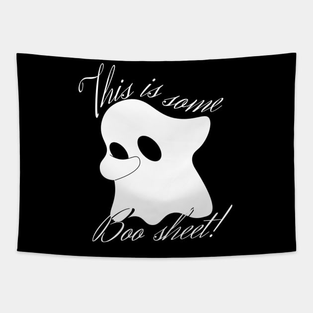 This is some boo sheet Tapestry by Salizza