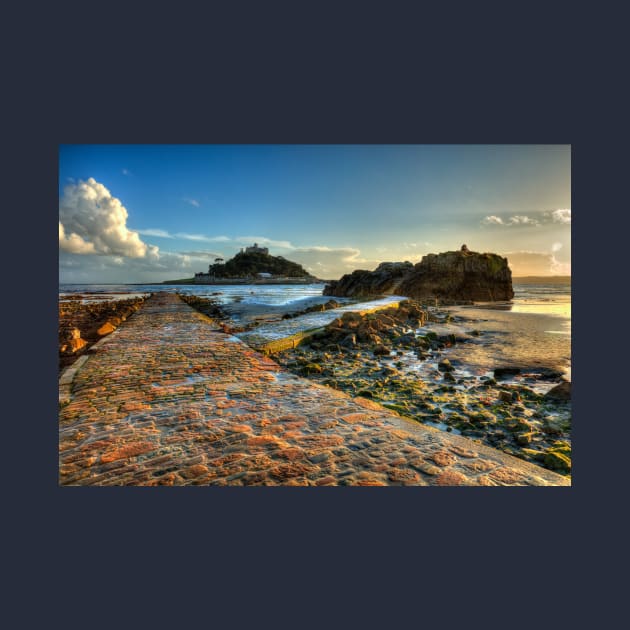 St Michael's Mount And Causeway, Cornwall by tommysphotos