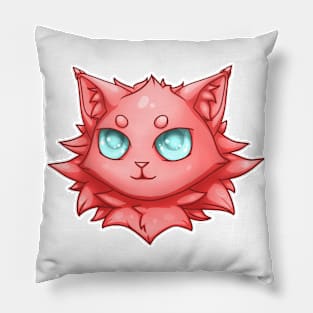 Pink cat Pillow