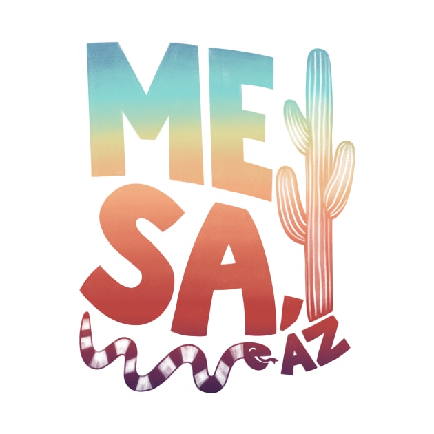 Mesa Rainbow Type by DreamBox