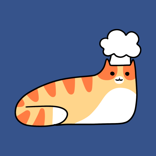 Chef Tabby Cat by saradaboru