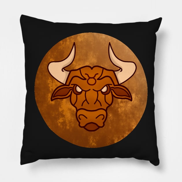 Taurus Pillow by shawnison