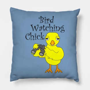 Bird Watching Chick Pillow