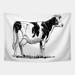 Holstein Cow Tapestry