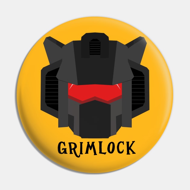 Transformers G1 Grimlock Pin by Bowtique Knick & Knacks