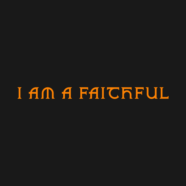 I am a faithful by Suzy Shackleton felt artist & illustrator