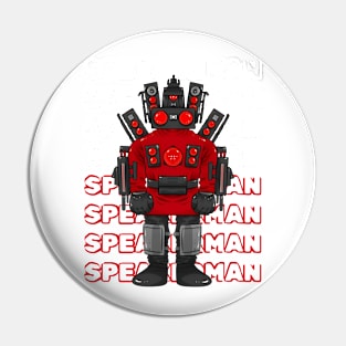 Skibidi Toilet Titan Speakerman New Pin