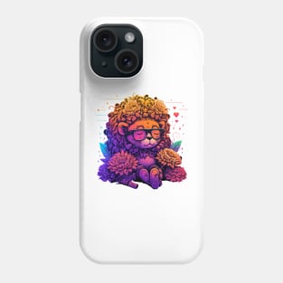 Sleepy Lion Phone Case