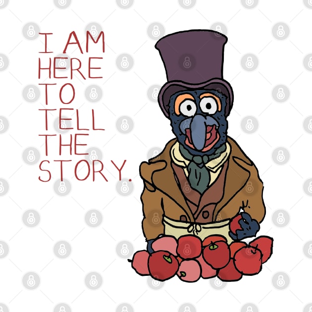 Muppet Christmas Carol - Gonzo (Rizzo also available) by JennyGreneIllustration