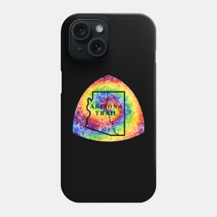 Arizona Trail National Scenic Trail long distance hiking trail tie dye Phone Case