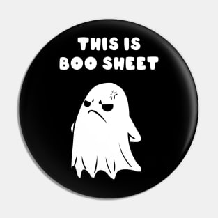 Boo sheet Pin