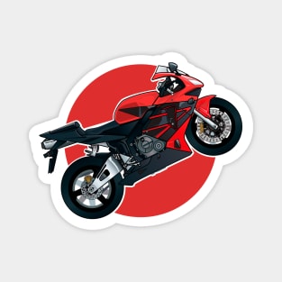 Japanese racing motorcycle Magnet