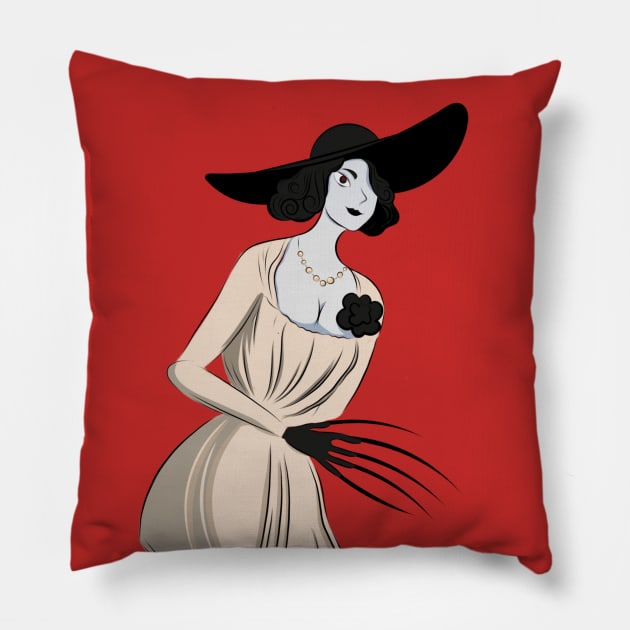 Lady Dimitrescu Pillow by Mistery