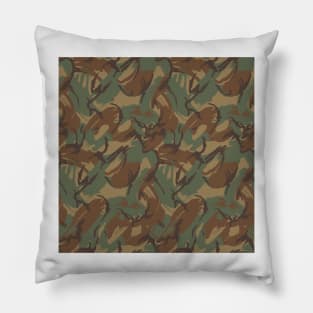 Camouflage, cryptic coloration Pillow