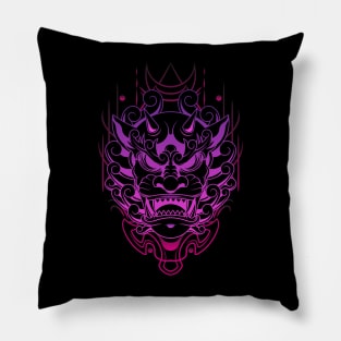 Komainu Line Art 1.2 Pillow