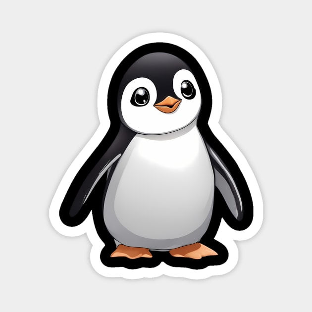 Anime Penguin Magnet by animegirlnft
