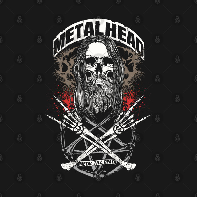 Death Black Metal Band Logo Metalhead by monolusi