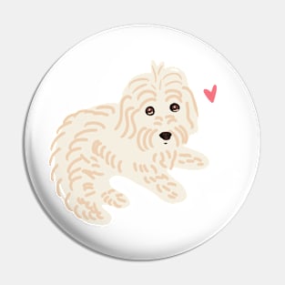 Cute Maltipoo Pin