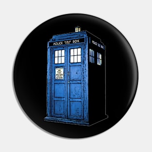 Police Box Pin