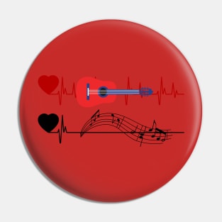 Guitar music Pin