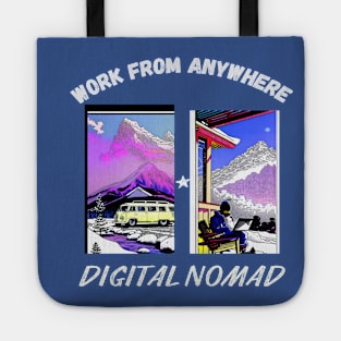 Nomad In The Snow Tote