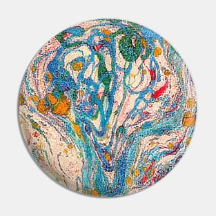 Abstract marble texture fluid art design Pin