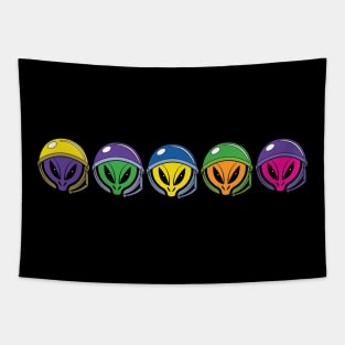 Alien Astronauts Tapestry