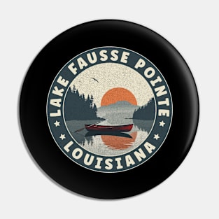 Lake Fausse Pointe Louisiana Sunset Pin