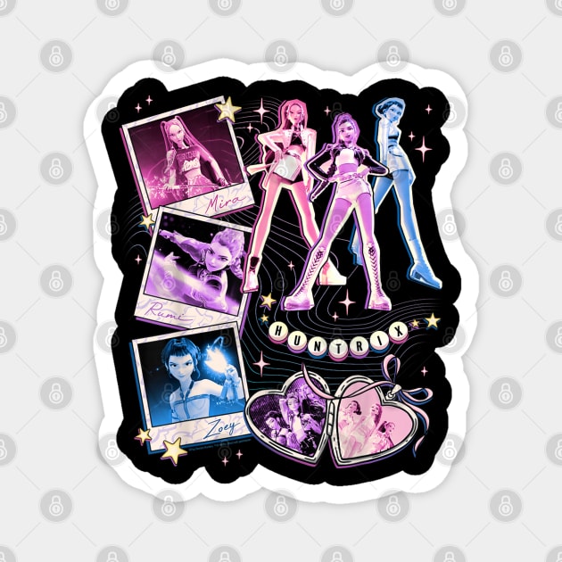 Kpop Demon Hunters Magnet by dtr_art