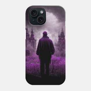 detective searching at night Phone Case