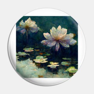 Waterlilies on the pond II Pin
