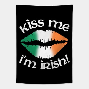 Kiss me I'm Irish Tapestry