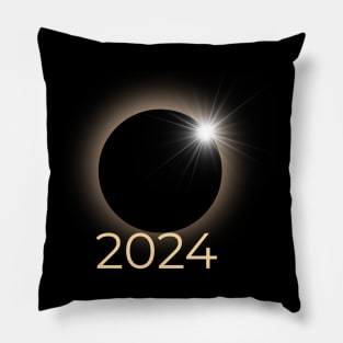 2020 solar eclipse Pillow