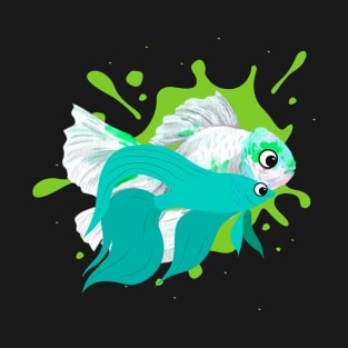 Long fin betta fish T-Shirt