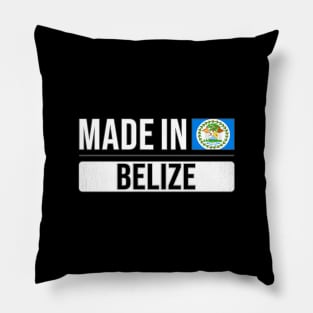 Made In Belize - Gift for Belizean With Roots From Belize Pillow