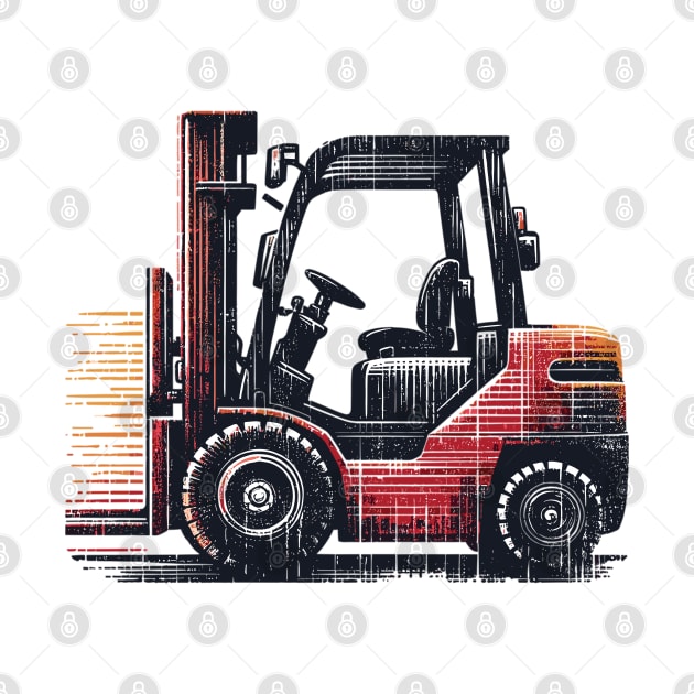 Forklift by Vehicles-Art