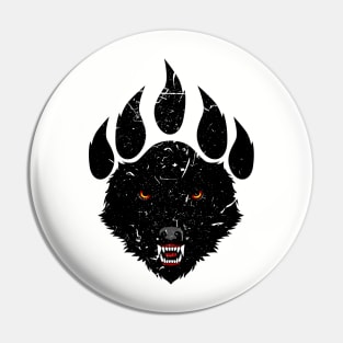 wolf claw Pin