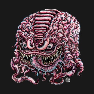 Alien Brain Monster T-Shirt