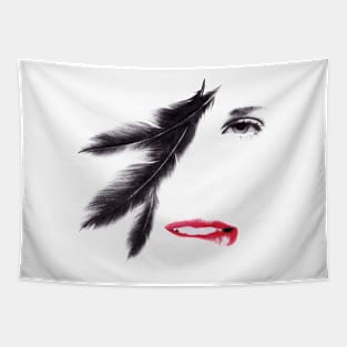 Hush hush Tapestry