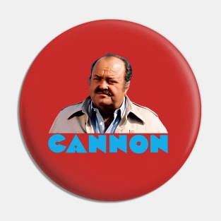 Cannon - Frank Cannon - 70s Cop Show Pin