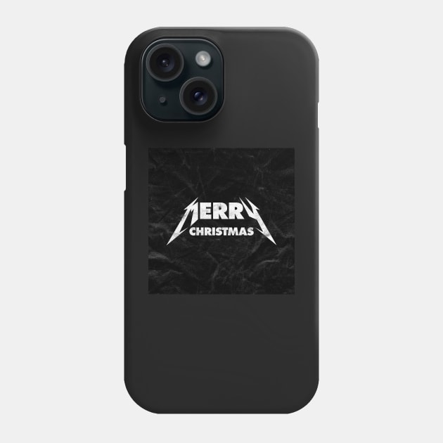 Metallica Christmas Card Phone Case by LTFRstudio