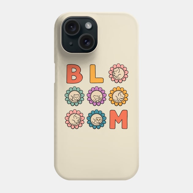 Bloom cats Phone Case by coffeeman